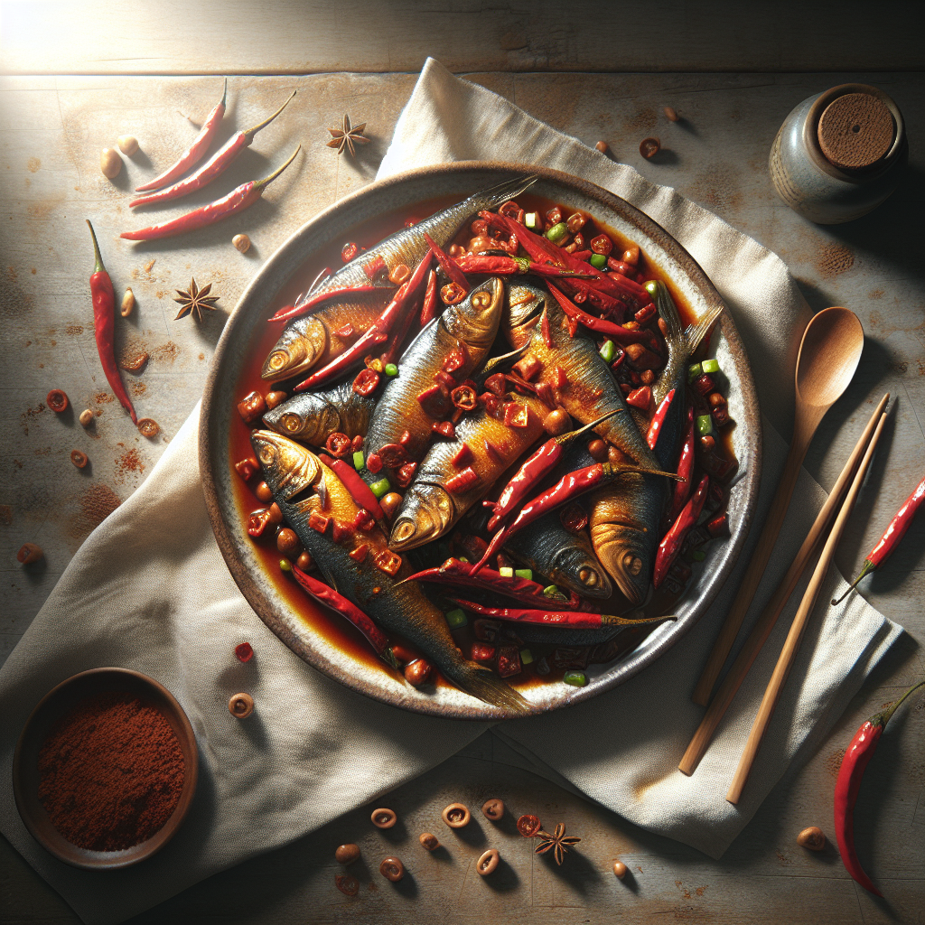Braised Fish Chilly Dry